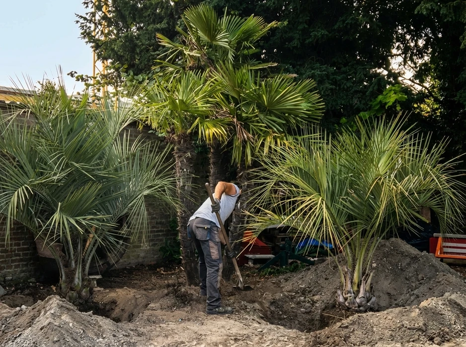 Scène extérieure, jardin urbain